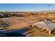 Aerial view showing community park with basketball and sand volleyball courts at 34403 N Damietta Trl, San Tan Valley, AZ 85143