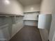 Spacious walk-in closet with ample shelving and hanging space at 3752 W Antelope Way, San Tan Valley, AZ 85144