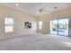 Main bedroom with sliding doors leading to backyard and pool at 3756 E Galvin St, Cave Creek, AZ 85331