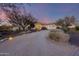 Beautiful desert landscape home with a gravel driveway at 3756 E Galvin St, Cave Creek, AZ 85331