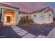 Front entry with stone walkway leading to a charming home at 3756 E Galvin St, Cave Creek, AZ 85331