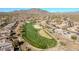 Aerial view of community, highlighting golf course and surrounding homes at 40610 N Bradon Ct, Phoenix, AZ 85086