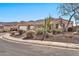 Landscaped front yard with drought-tolerant plants at 40610 N Bradon Ct, Phoenix, AZ 85086