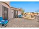 Spacious patio featuring comfortable seating and a relaxing atmosphere at 40610 N Bradon Ct, Phoenix, AZ 85086