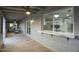 Covered patio with view of kitchen and ceiling fan at 413 W Marco Polo Rd, Phoenix, AZ 85027