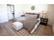 Bright bedroom with cozy bedding and built-in closet at 4525 N 82Nd St, Scottsdale, AZ 85251