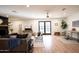 Living room with hardwood floors, and french doors at 4525 N 82Nd St, Scottsdale, AZ 85251