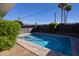 Inviting backyard pool with brick patio at 4525 N 82Nd St, Scottsdale, AZ 85251