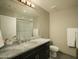 Elegant bathroom with marble vanity and a walk-in shower at 4805 N Woodmere Fairway Ln # 1012, Scottsdale, AZ 85251