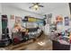 Teenage bedroom with a loft bed and a desk at 500 W Jasper Dr, Chandler, AZ 85225