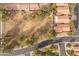 Aerial view showing a large grassy area next to homes at 5025 E Waltann Ln, Scottsdale, AZ 85254