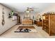 Large bedroom with wooden furniture and rug at 5271 E Shiprock St, Apache Junction, AZ 85119