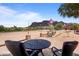 Patio furniture with mountain views at 5271 E Shiprock St, Apache Junction, AZ 85119