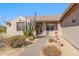 Front entrance of a house with cacti and desert landscaping at 5950 E Lowden Ct, Cave Creek, AZ 85331