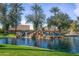 Serene community water feature with a waterfall and lush landscaping at 731 N Nantucket St, Chandler, AZ 85225