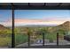 Expansive city and mountain views from a modern balcony at 8200 N Charles Dr, Paradise Valley, AZ 85253