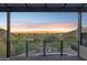 Stunning panoramic mountain and city views from private balcony at 8200 N Charles Dr, Paradise Valley, AZ 85253