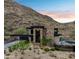 Mountain contemporary home with a pool and desert landscaping at 8200 N Charles Dr, Paradise Valley, AZ 85253