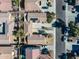 Aerial view of house, driveway, and surrounding homes at 8766 W Desert Trl, Peoria, AZ 85381