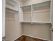 Spacious closet with double hanging rods and shelving at 8766 W Desert Trl, Peoria, AZ 85381