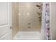 Small bathroom with shower/tub combo at 9535 E Mclellan Rd, Mesa, AZ 85207