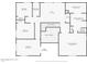 Second floor layout with primary bedroom, bathroom, and walk-in closet at 10406 E Laguna Azul Ave, Mesa, AZ 85209