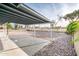 Covered patio with brick pavers and view of the golf course at 11225 S Tomah St, Phoenix, AZ 85044