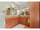 Bathroom with double vanity and lots of cabinet space at 12 E Foothill Dr, Phoenix, AZ 85020