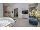 Bright and spacious main bedroom with access to backyard at 12657 N 135Th St, Scottsdale, AZ 85259