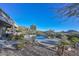 Stunning pool with mountain views, spacious patio, and lush landscaping at 12657 N 135Th St, Scottsdale, AZ 85259