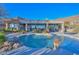 Freeform pool and spa with mountain views at 12657 N 135Th St, Scottsdale, AZ 85259