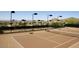 Well-maintained tennis courts with mountain views at 12657 N 135Th St, Scottsdale, AZ 85259