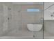 Spa-like bathroom with walk-in shower and soaking tub at 1604 E Sheena Dr, Phoenix, AZ 85022