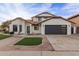 Front view of two-story home with modern design at 16446 N 56Th Way, Scottsdale, AZ 85254