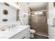 Modern bathroom with a large shower and vanity at 1724 W 15Th Ave, Apache Junction, AZ 85120