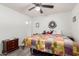 Spacious bedroom with ceiling fan and ample closet space at 1724 W 15Th Ave, Apache Junction, AZ 85120