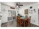 Cozy dining area with wood table and chairs, adjacent to kitchen at 1724 W 15Th Ave, Apache Junction, AZ 85120