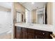 Bathroom with single sink and shower/tub combo at 1805 W Parnell Dr, Phoenix, AZ 85085