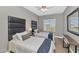 Bedroom with twin beds and gray walls at 19034 N 94Th Way, Scottsdale, AZ 85255