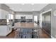 Modern kitchen with stainless steel appliances and large island at 19034 N 94Th Way, Scottsdale, AZ 85255