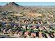 Aerial view of neighborhood, highlighting home's location at 1918 E Hearn Rd, Phoenix, AZ 85022