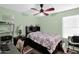 Cozy bedroom with ceiling fan and ample natural light at 19222 N 70Th Ave, Glendale, AZ 85308