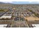 Aerial view of neighborhood with a park at 19961 W Heatherbrae Dr, Litchfield Park, AZ 85340