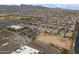 Aerial view of community and mountain views at 19961 W Heatherbrae Dr, Litchfield Park, AZ 85340