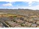 Aerial view of neighborhood with baseball field at 19961 W Heatherbrae Dr, Litchfield Park, AZ 85340