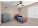 bedroom with toddler bed and dresser at 2071 E Piedmont Pl, Casa Grande, AZ 85122