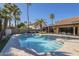 Inviting swimming pool with a large patio area at 2265 E Mallard Ct, Gilbert, AZ 85234