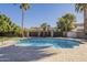 Resort style pool with spacious patio and landscaping at 2265 E Mallard Ct, Gilbert, AZ 85234