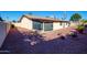 Backyard view showcasing a covered patio area at 2613 E Michigan Ave, Phoenix, AZ 85032