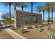 TARTESSO community entrance with stone and landscaping at 29402 W Mitchell Ave, Buckeye, AZ 85396